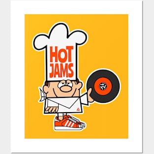 HOT JAMS Posters and Art